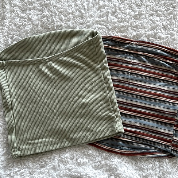 American Eagle strapless tops XS - lot of 2 - Picture 2 of 4